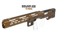 SRU SRUNA-22 bullpup chassis Kit For RUGER 10/22, KJ-WORKS KC02 (TAN)