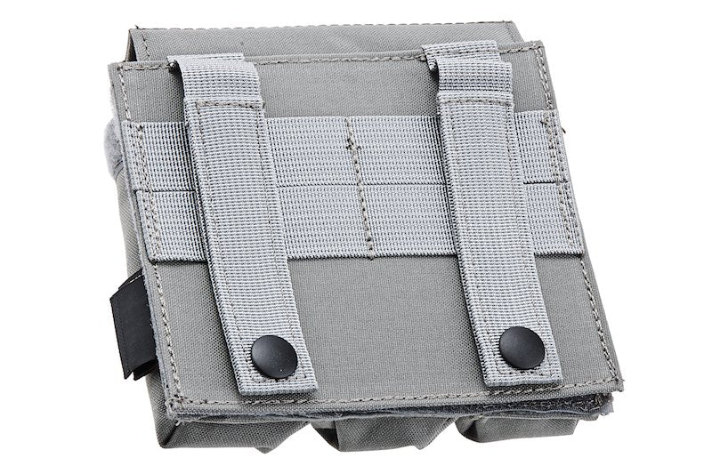 SOETAC Triple Magazine Warmer Pouch For 9mm Airsoft Magazine (Grey)