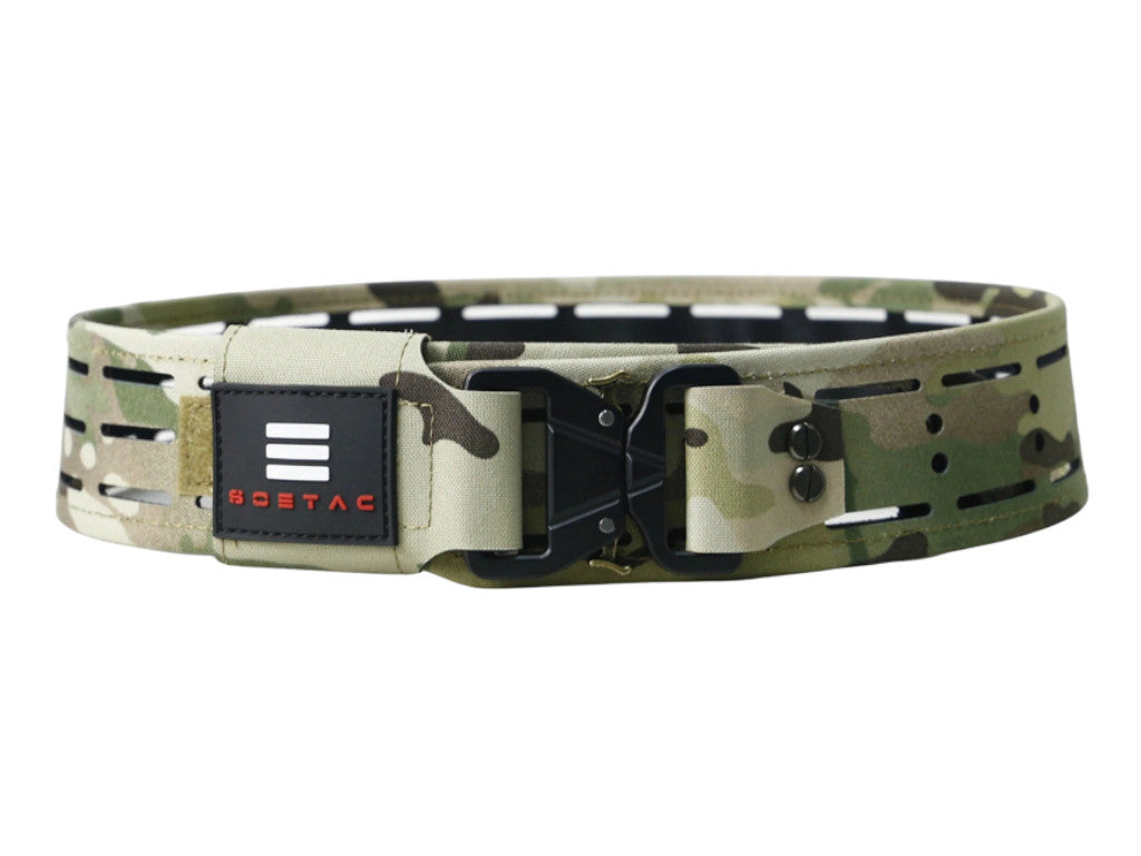 SOETAC Laser Cut Lightweight Molle Combat Belt (Multicam/ Large)