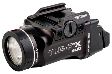 Streamlight TLR-7X SUB USB Gun Light for 1913 Short Rail Handgun (SL-B9 Battery, 69408)
