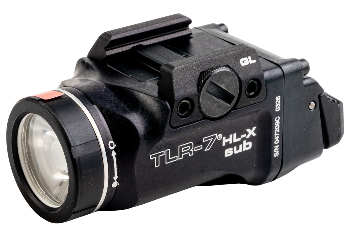 Streamlight TLR-7X HL-X SUB USB Gun Light for Glock 43x/Glock 48 (SL-B9 Battery, 69503)