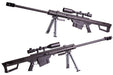 Snow Wolf BARRETT M82A1 Airsoft Spring Power Sniper Rifle w/ 3-9x50E Scope