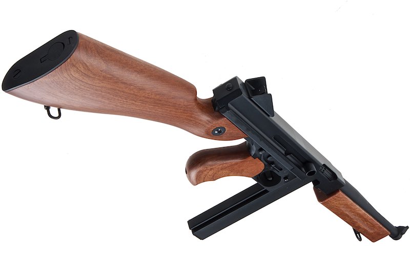Snow Wolf Metal Body WWII M1A1 Thompson AEG (SW-05)