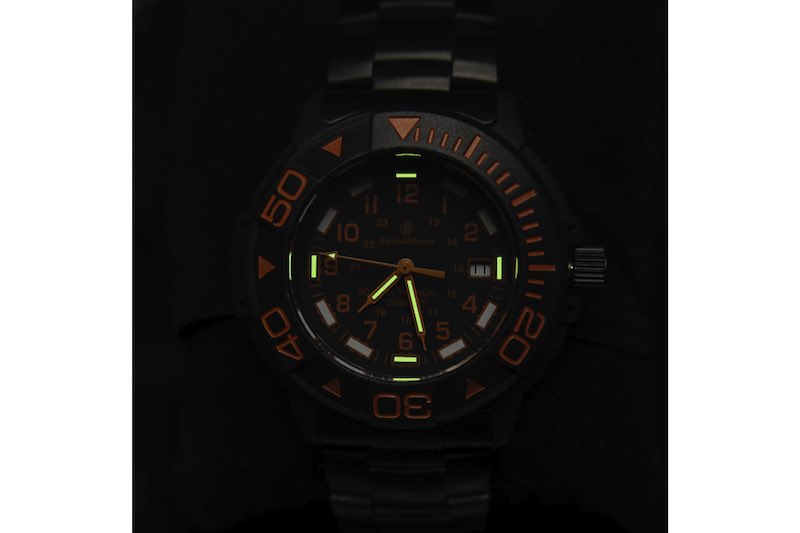 Smith & Wesson Diver Tritium Watch (Orange)