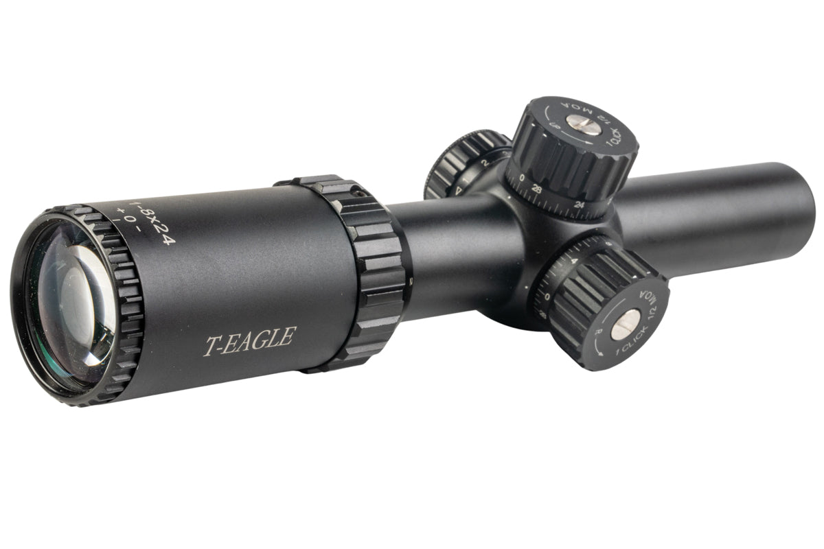 T-EAGLE MR 1-8X24 IR Tactical Riflecope - BK