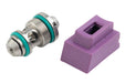 T8 Stainless Steel Output Valve w/ 70 degree Gas Route For Tokyo Marui G Series GBB Pistol Airsoft