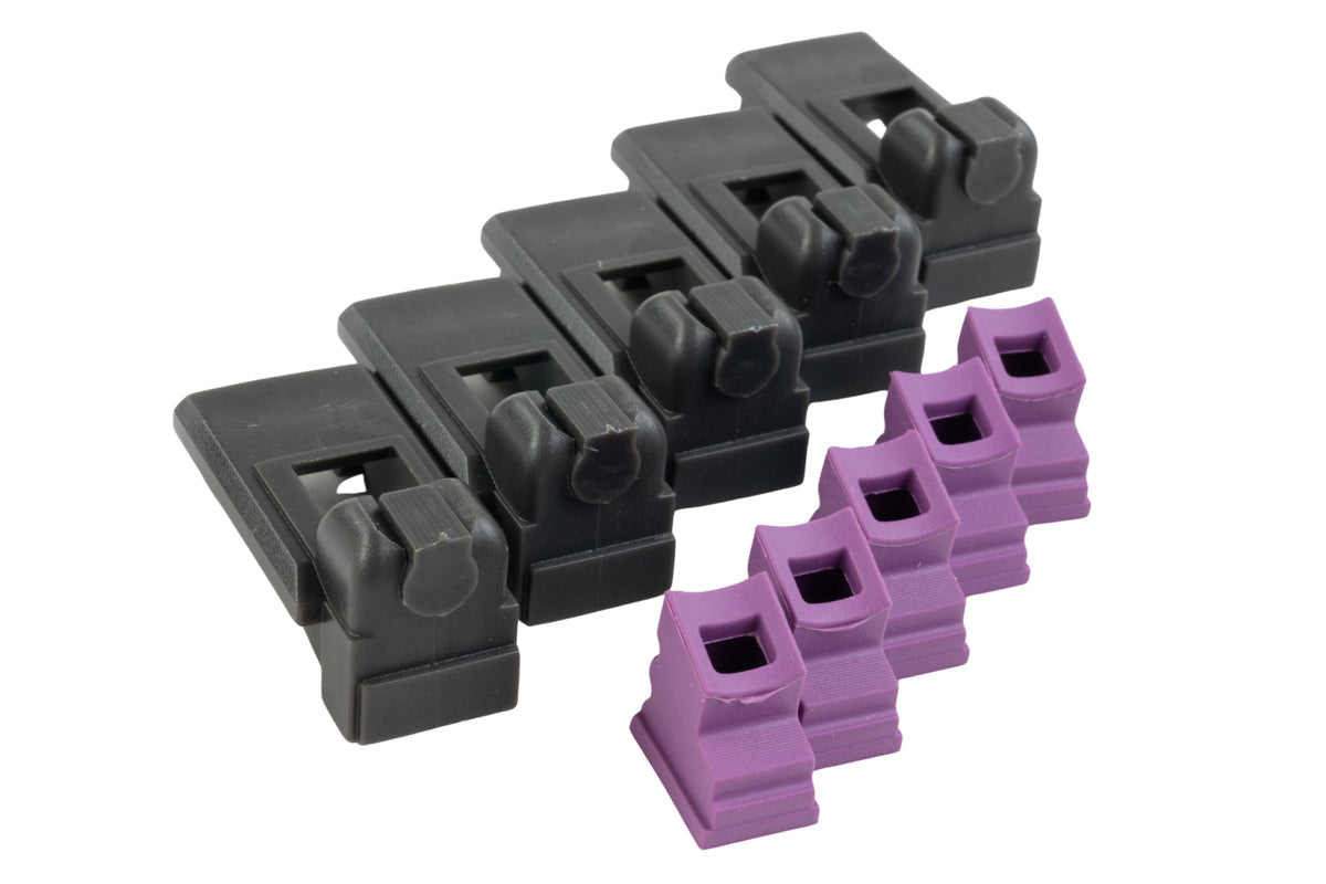 T8 70 degree Magazine Lip with Gas Route Seal for EMG Lancer Systems L5AWN MWS Magazine (5pcs)