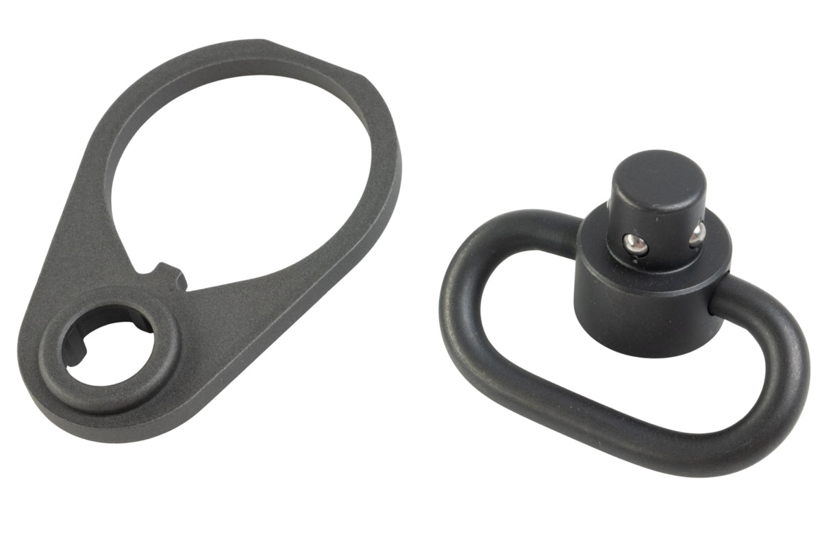 T8 QD Sling Swivel Steel End Plate Set For Tokyo Marui MWS GBB Airsoft Rifle