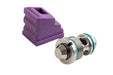 T8 Stainless Steel Magazine Output Valve w/70 degree Gas Route for Tokyo Marui P320 GBB Airsoft Magazine