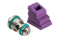 T8 Stainless Steel Magazine Output Valve w/70 degree Gas Route for Tokyo Marui P320 GBB Airsoft Magazine