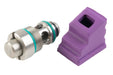 T8 Stainless Steel Magazine Output Valve w/70 degree Gas Route for Tokyo Marui 1911 Magazine GBB Airsoft