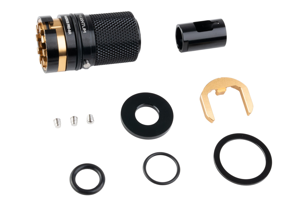4UANTUM Magnus Pro Precision TDC Hop Up Chamber Set For VFC/ GHK AR M4 GBB Airsoft (Knob Adjustment)