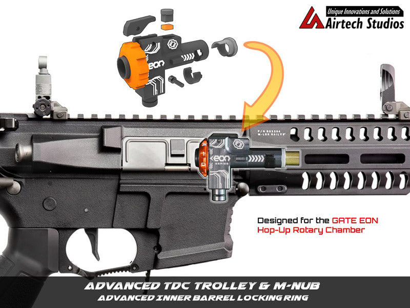 Airtech Studios TDC Trolley & Inner Barrel Lock w/ M-Nub For GATE EON M4 Rotary Chamber