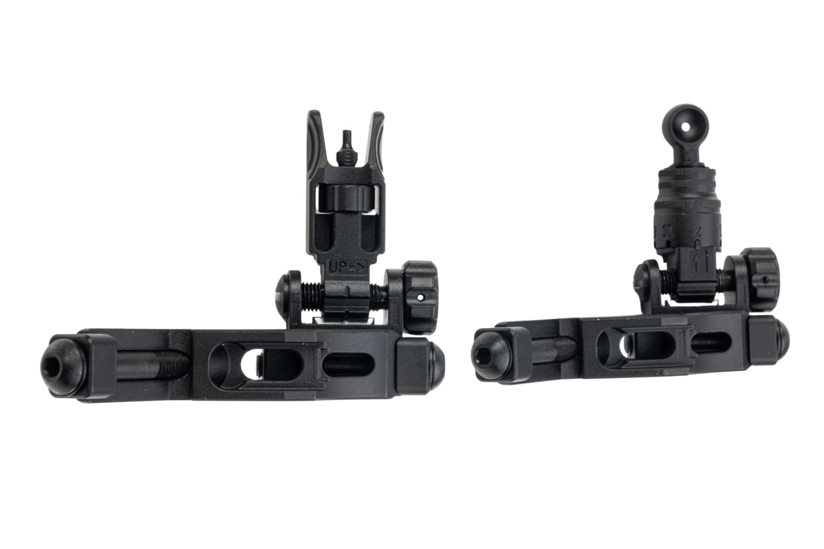 Task Force S Style 45 Degree Folding Backup Sights Set