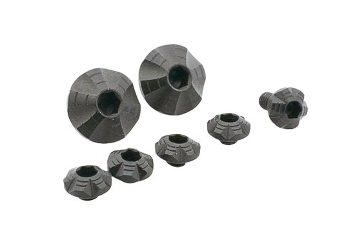 Dr. Black Custom Grip Screw Set for Aluminum Grip (7pcs)