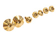 Dr. Black Stainless Steel Type A Custom Grip Screw for Aluminum Grip (7pcs/ Gold)
