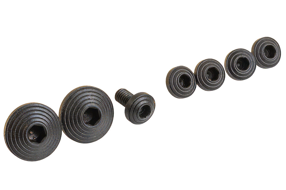 Dr. Black Stainless Steel Type C Custom Grip Screw for Aluminum Grip (7pcs)