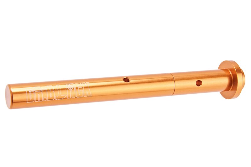 Dr. Black Aluminum AGA Recoil Spring Rod For Tokyo Marui Hi Capa 4.3 GBB Airsoft Pistol (Orange)