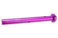 Dr. Black Aluminum AGA Recoil Spring Rod For Tokyo Marui Hi Capa 4.3 GBB Airsoft Pistol (Purple)