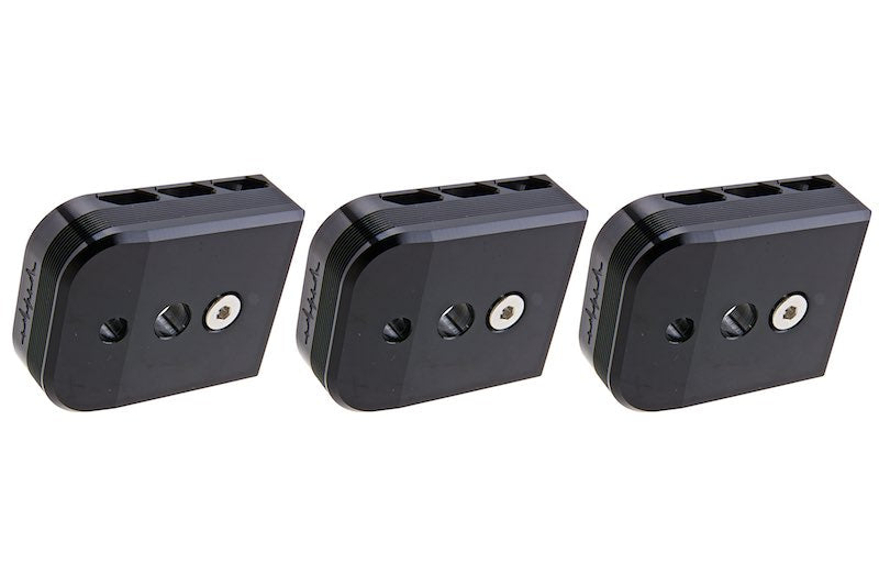 Dr. Black Aluminum Type B Magazine Base For Tokyo Marui Hi Capa 5.1 GBB AIrsoft