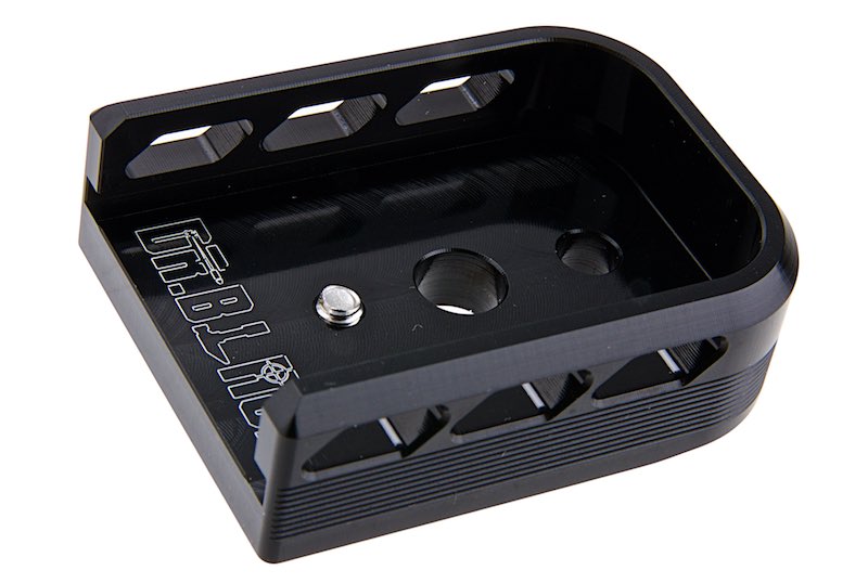 Dr. Black Aluminum Type B Magazine Base For Tokyo Marui Hi Capa 5.1 GBB AIrsoft