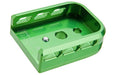 Dr. Black Aluminum Type B Magazine Base For Tokyo Marui Hi Capa 5.1 GBB AIrsoft (Green)