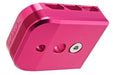 Dr. Black Aluminum Type B Magazine Base For Tokyo Marui Hi Capa 5.1 GBB AIrsoft (Magenta)