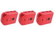 Dr. Black Aluminum Type B Magazine Base For Tokyo Marui Hi Capa 5.1 GBB AIrsoft (Red)