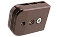 Dr. Black Aluminum Type B Magazine Base For Tokyo Marui Hi Capa 5.1 GBB AIrsoft (Tan)