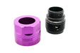 Dr. Black Aluminum Type A Barrel Thread Protector With Adapter (11mm CW to 14mm CCW/ Purple)