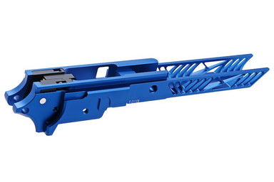 Dr. Black CNC Aluminum 4.3 inch Frame For Tokyo Marui Hi Capa GBB Airsoft (Type 1/ Blue)