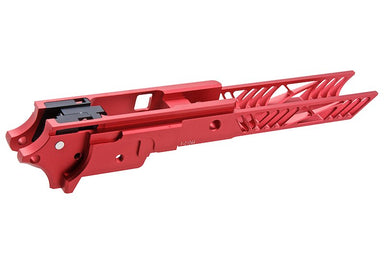 Dr. Black CNC Aluminum 4.3 inch Frame For Tokyo Marui Hi Capa GBB Airsoft (Type 1/ Red)