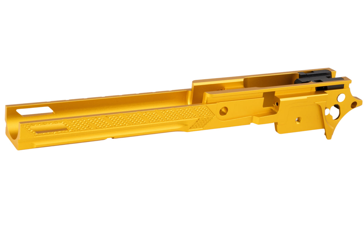 Dr. Black CNC Aluminum Style 05 Frame For Tokyo Marui Hi Capa 5.1 GBB Airsoft (Gold)