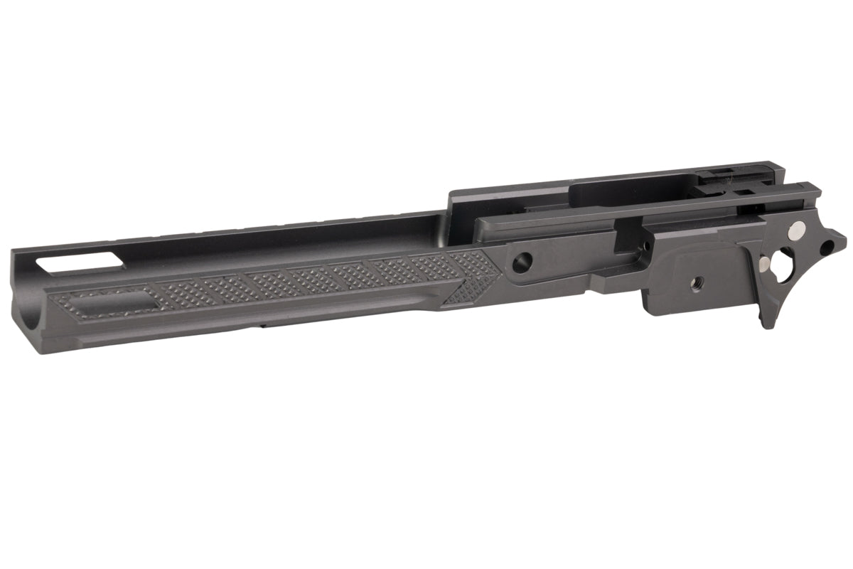 Dr. Black CNC Aluminum Style 05 Frame For Tokyo Marui Hi Capa 5.1 GBB Airsoft (Grey)