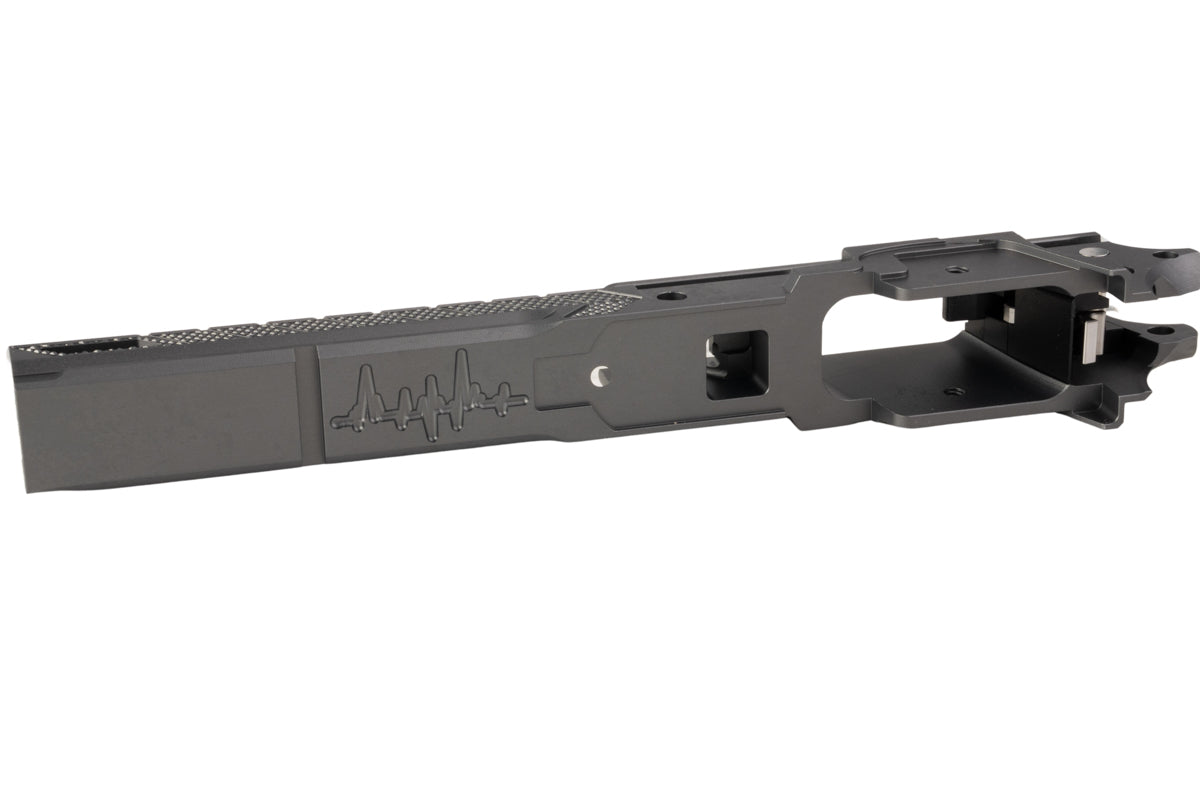 Dr. Black CNC Aluminum Style 05 Frame For Tokyo Marui Hi Capa 5.1 GBB Airsoft (Grey)