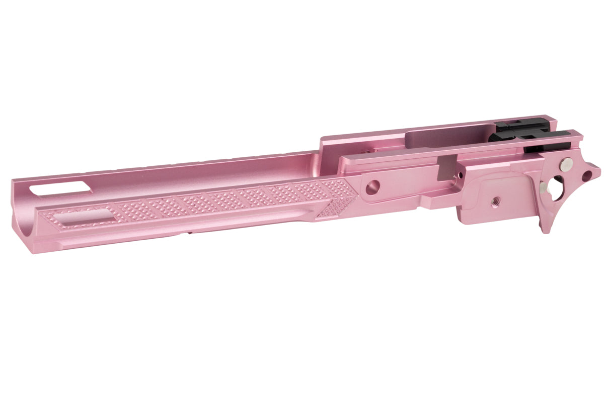 Dr. Black CNC Aluminum Style 05 Frame For Tokyo Marui Hi Capa 5.1 GBB Airsoft (Pink)