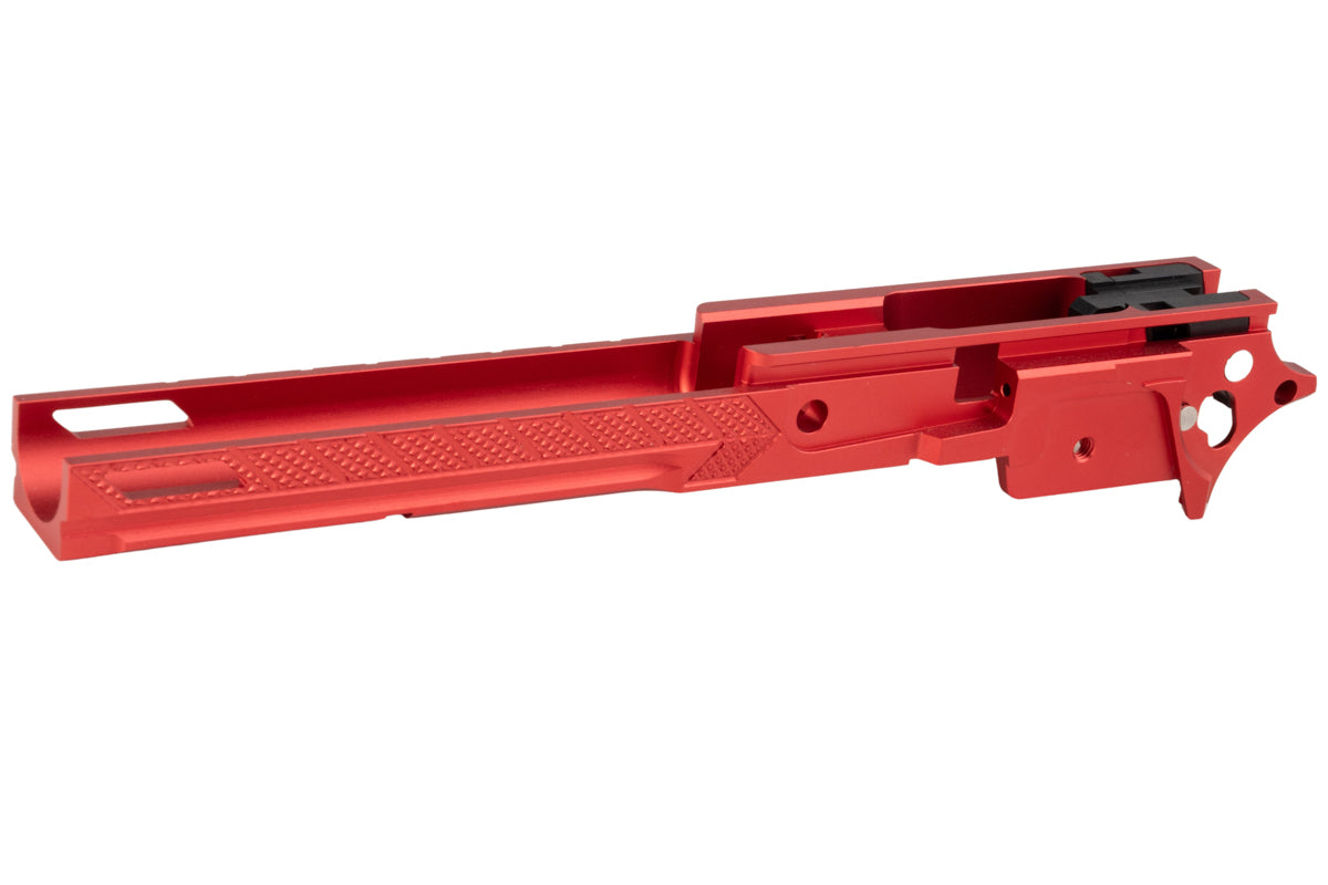 Dr. Black CNC Aluminum Style 05 Frame For Tokyo Marui Hi Capa 5.1 GBB Airsoft (Red)