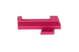 Dr. Black Aluminum Fiber Optic Front Sight For Tokyo Marui Hi Capa GBB Airsoft (Magenta)