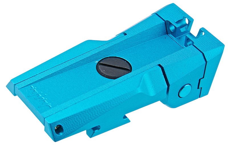 Dr. Black Aluminum Optic Rear Sight For Tokyo Marui Hi Capa 5.1 GBB Airsoft (Aqua)