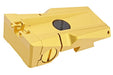 Dr. Black Aluminum Optic Rear Sight For Tokyo Marui Hi Capa 5.1 GBB Airsoft (Gold)