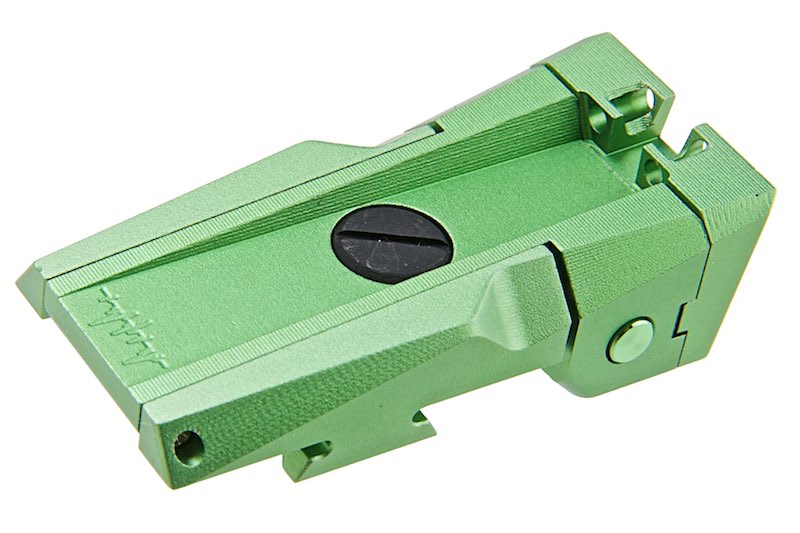 Dr. Black Aluminum Optic Rear Sight For Tokyo Marui Hi Capa 5.1 GBB Airsoft (Green)