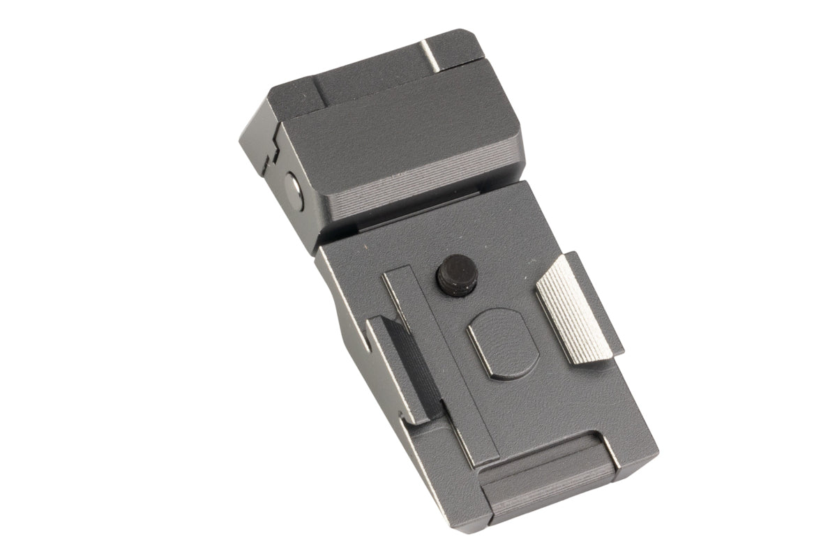 Dr. Black Aluminum Optic Rear Sight For Tokyo Marui Hi Capa 5.1 GBB Airsoft (Grey)