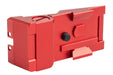 Dr. Black Aluminum Fiber Optic Rear Sight For Tokyo Marui Hi Capa 5.1 GBB Airsoft (Red)