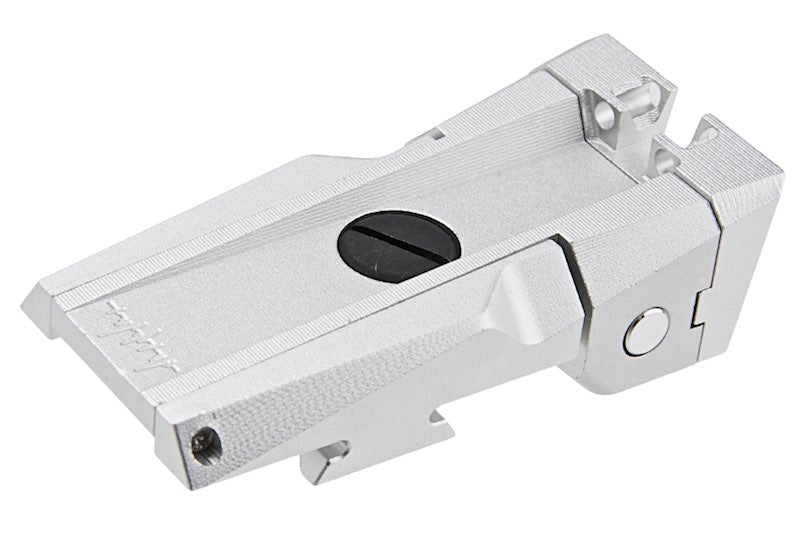 Dr. Black Aluminum Optic Rear Sight For Tokyo Marui Hi Capa 5.1 GBB Airsoft (Silver)