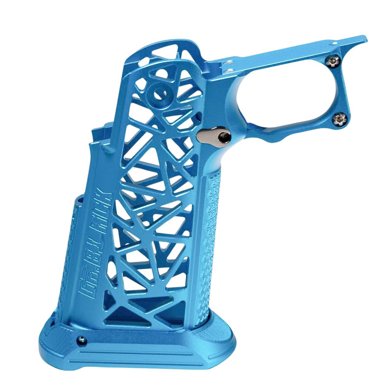 Dr. Black Type A Aluminum Grip For Tokyo Marui Hi Capa GBB Airsoft (Aqua)