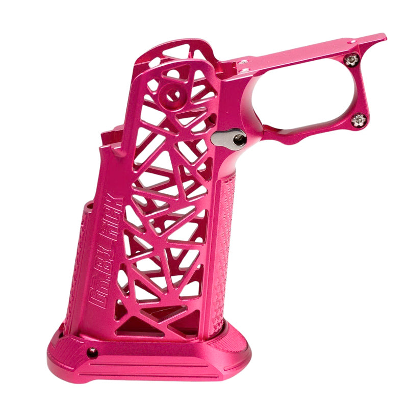 Dr. Black Type A Aluminum Grip For Tokyo Marui Hi Capa GBB Airsoft (Magenta)