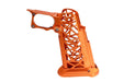 Dr. Black Type A Aluminum Grip For Tokyo Marui Hi Capa GBB Airsoft (Orange)