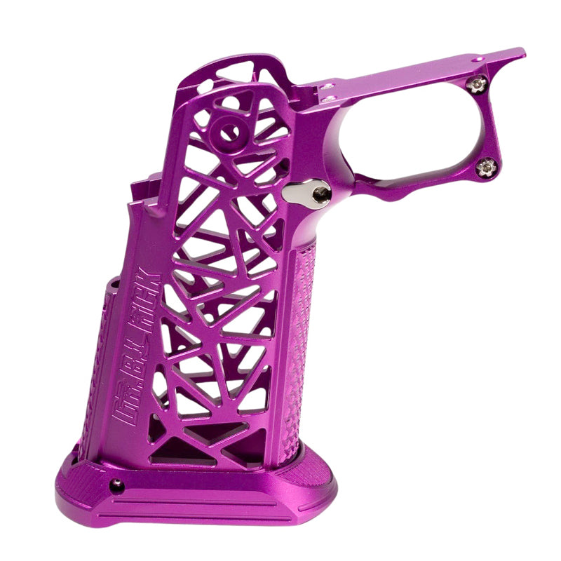 Dr. Black Type A Aluminum Grip For Tokyo Marui Hi Capa GBB Airsoft (Purple)
