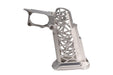 Dr. Black Type A Aluminum Grip For Tokyo Marui Hi Capa GBB Airsoft (Silver)