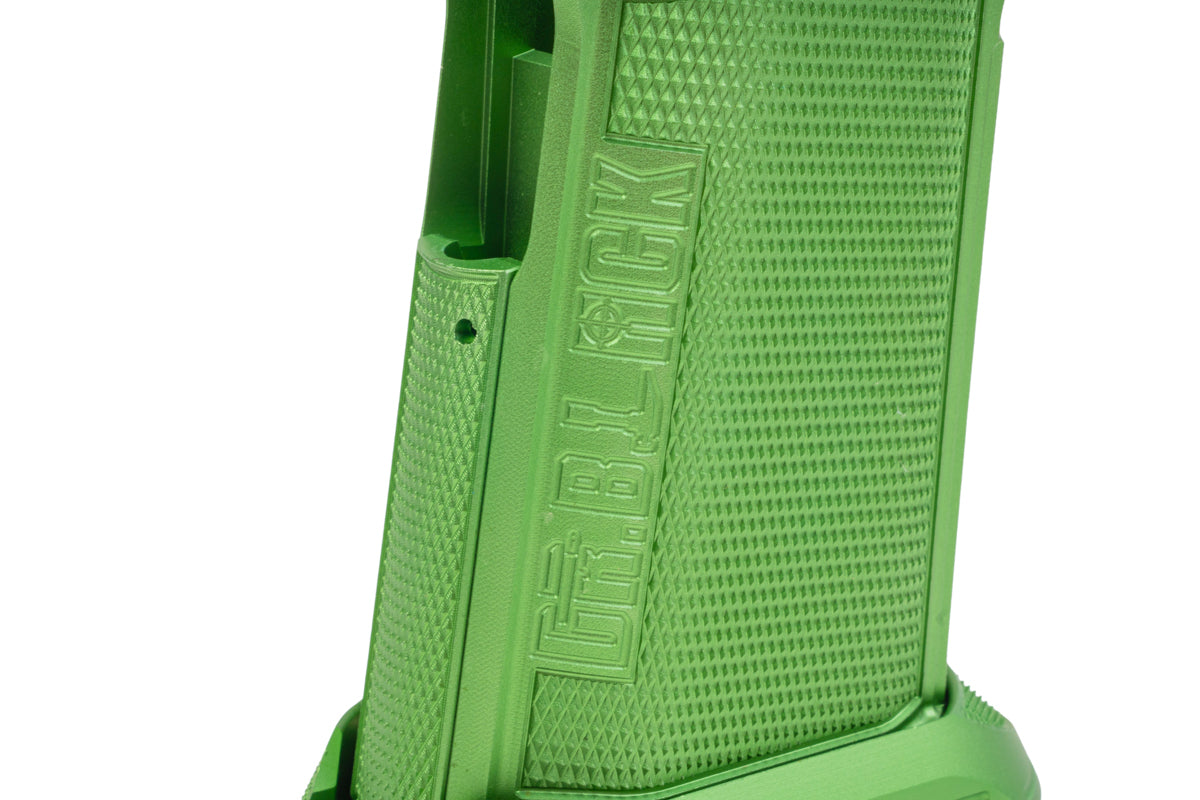 Dr. Black Aluminum Grip For Tokyo Marui Hi Capa GBB Airsoft (Type B/ Green)